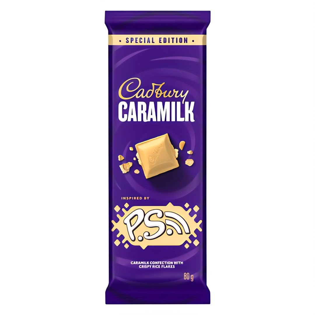 Cadbury slab caramilk