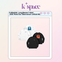 G-DRAGON - Long Sleeves T-Shirt  [2025 World Tour 'Übermensch' Official MD]
