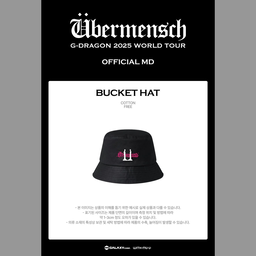 G-DRAGON - Bucket Hat  [2025 World Tour 'Übermensch' Official MD]