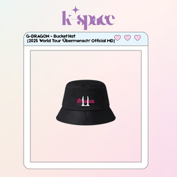G-DRAGON - Bucket Hat  [2025 World Tour 'Übermensch' Official MD]