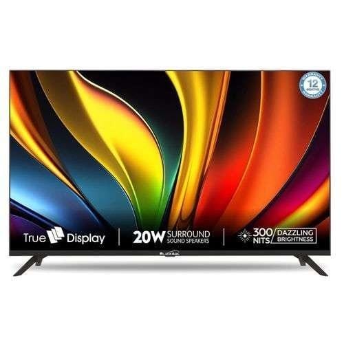 BlackArk 43 Inch Smart Android TV, LED TV, Inbuilt decoder, Frameless Design, USB Ports, HDMI, Remote Control, Screen Casting