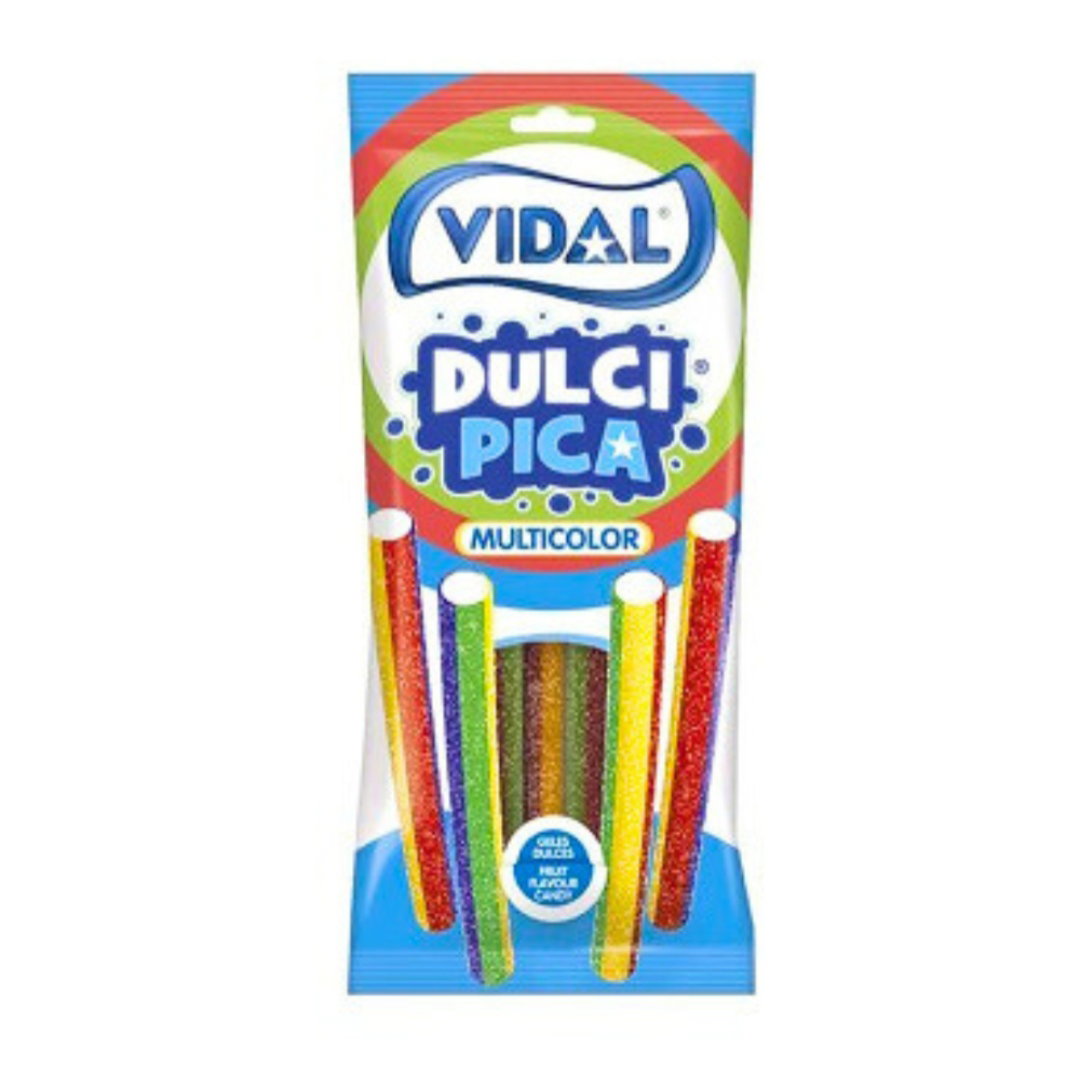 Vidal multicolour straws 90g