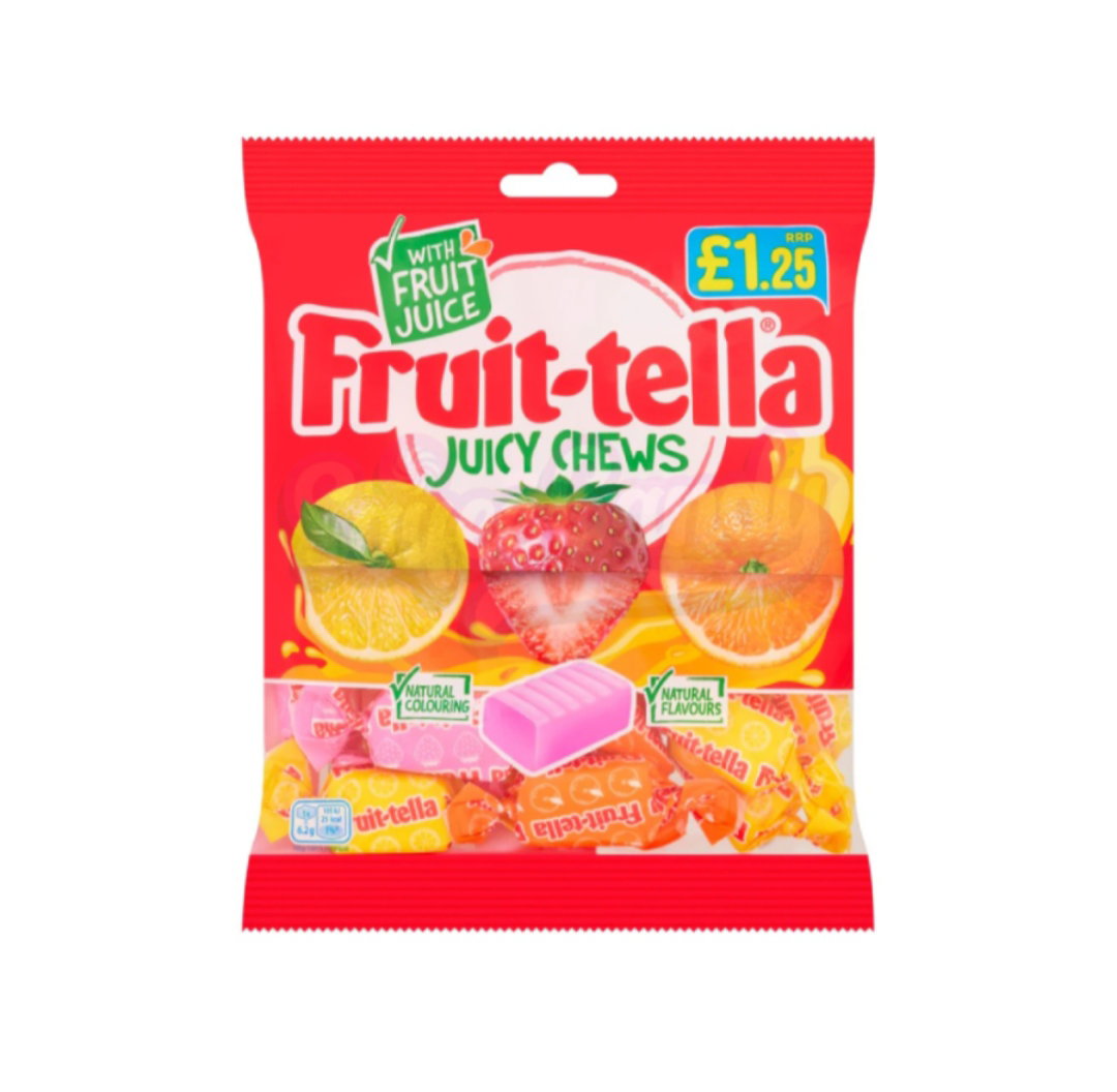 Fruit-tella juicy chews 135g