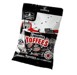 Walker's liquorice toffees 150g