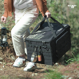 战术收纳箱 Tactical Storage Bag + 黑色桌子