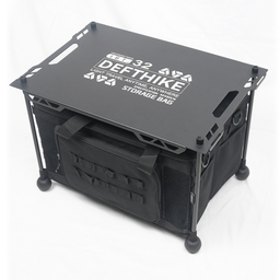 战术收纳箱 Tactical Storage Bag + 黑色桌子