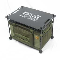 战术收纳箱 Tactical Storage Bag + 黑色桌子