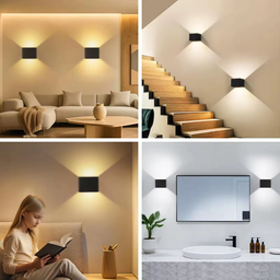 Modern Wireless Rechargeable Wall Light (2 Units)