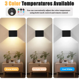 Modern Wireless Rechargeable Wall Light (2 Units)