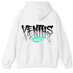 Overdrive White Hoodie - Ventus