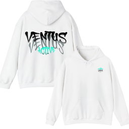 Overdrive White Hoodie - Ventus