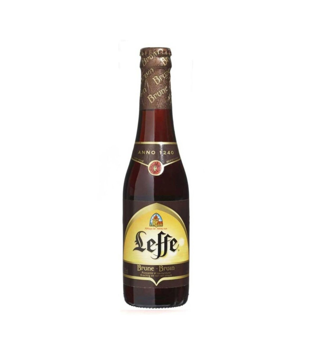 LEFFE BIERRE BRUNE BLLE 6.5% 330ML*PC/EMB:24_0