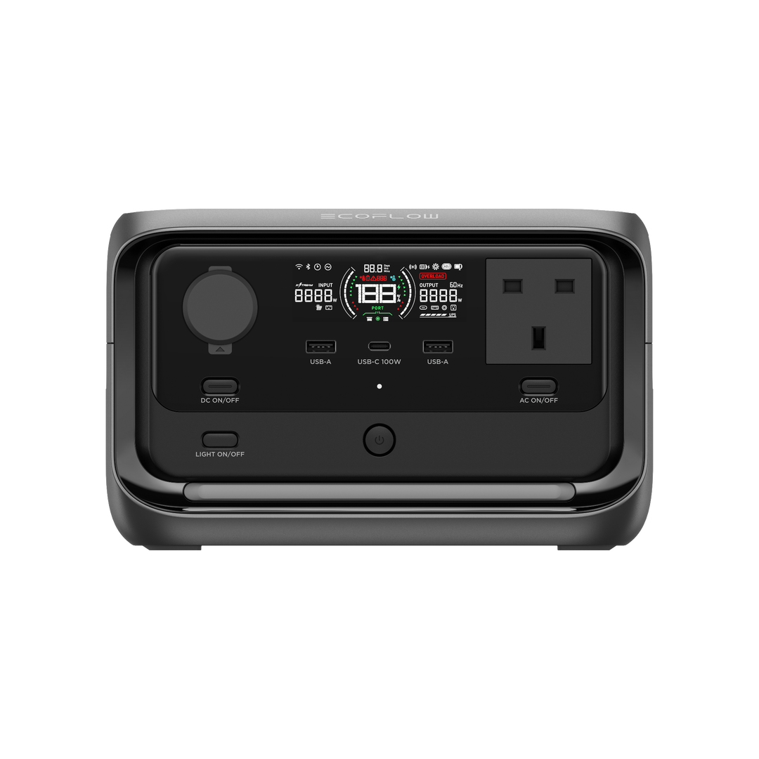 EcoFlow RIVER 3 Plus Portable Power Station – 286Wh / 600W