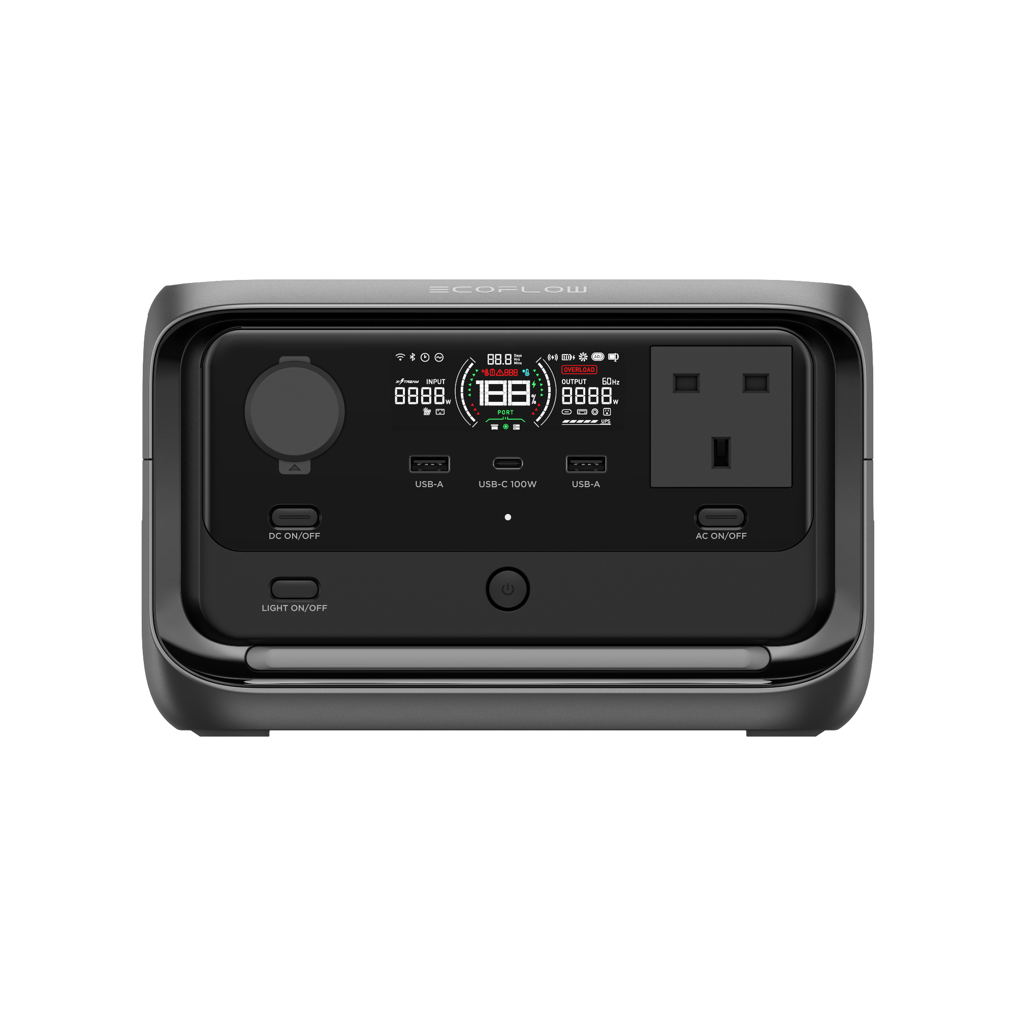 EcoFlow RIVER 3 Plus Portable Power Station – 286Wh / 600W