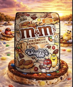 M&M ICE CREAM🍦 SANDWICHES!