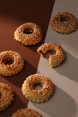 🍩 معمول دونات أبيض