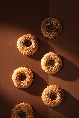 🍩 معمول دونات أبيض