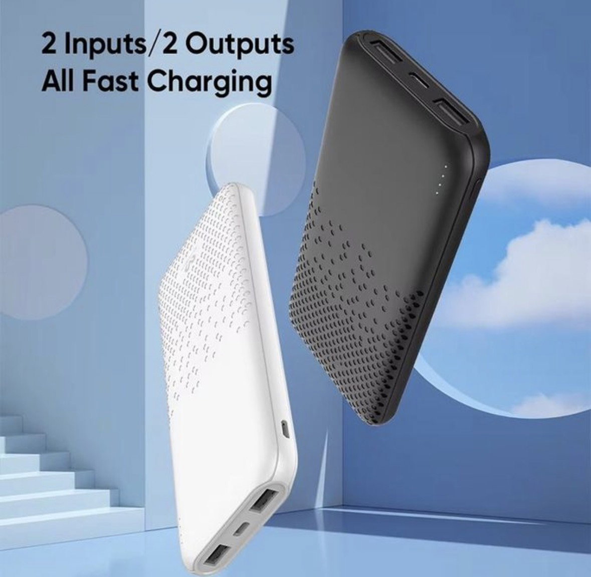 20000mAh Small Size 2FA Fast charging 2 in 2 power Bank _2
