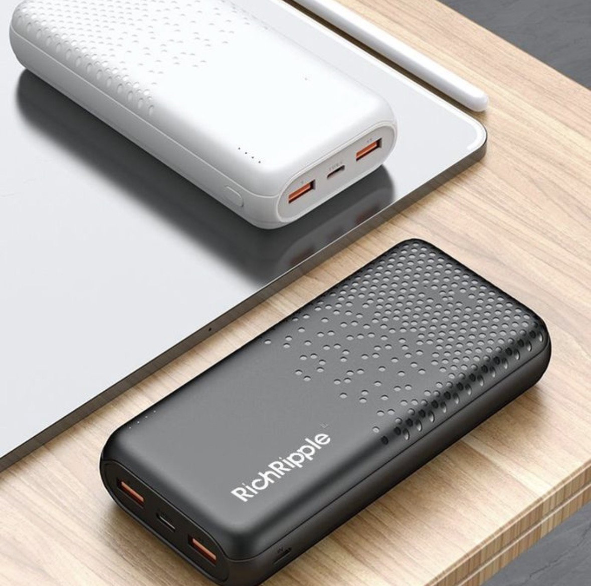20000mAh Small Size 2FA Fast charging 2 in 2 power Bank _1