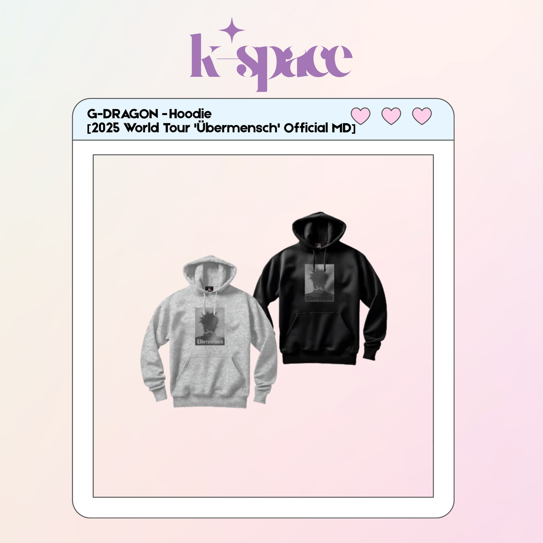G-DRAGON - Hoodie [2025 World Tour 'Übermensch' Official MD]
