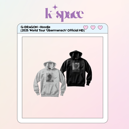 G-DRAGON - Hoodie [2025 World Tour 'Übermensch' Official MD]