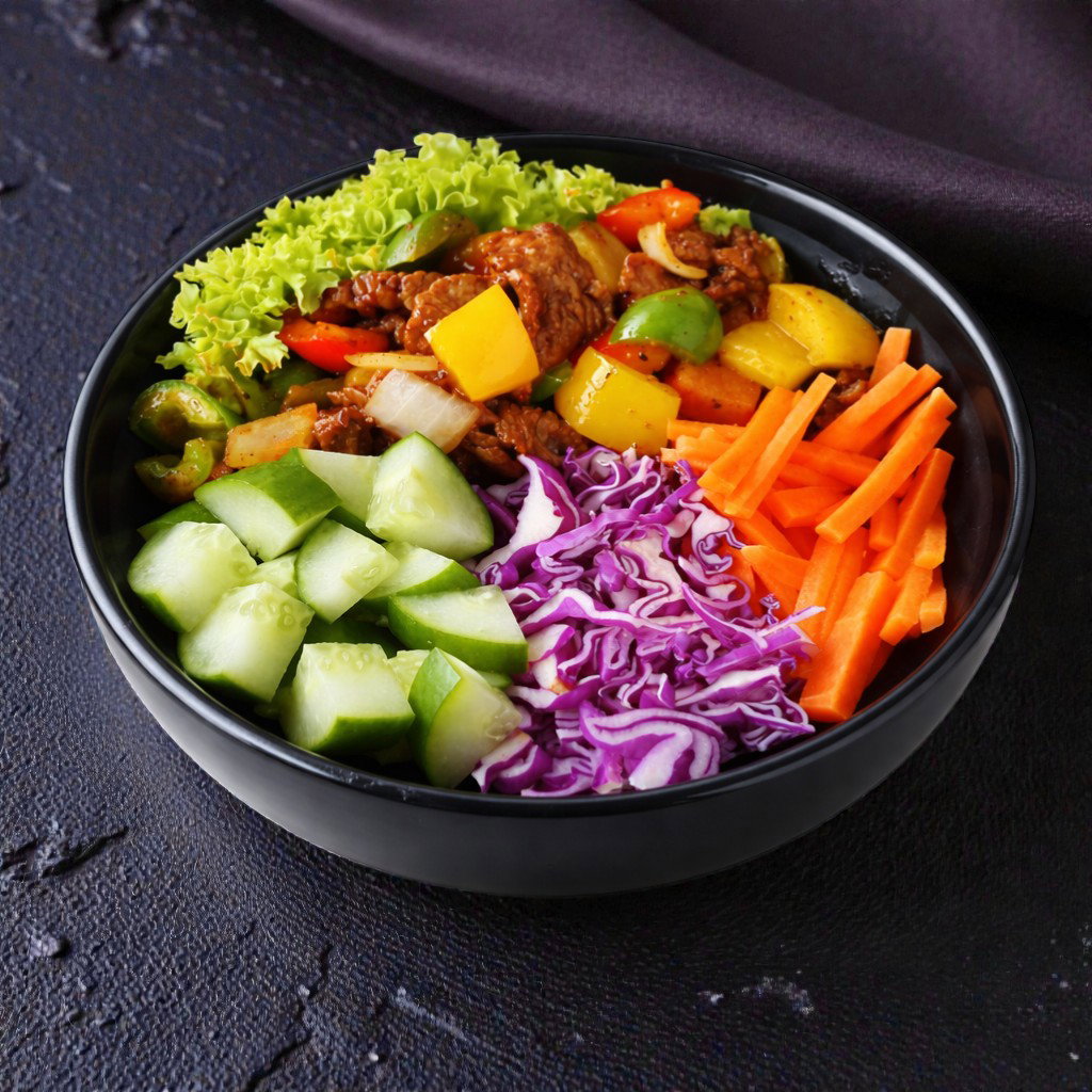 Black Pepper Beef Rice_0