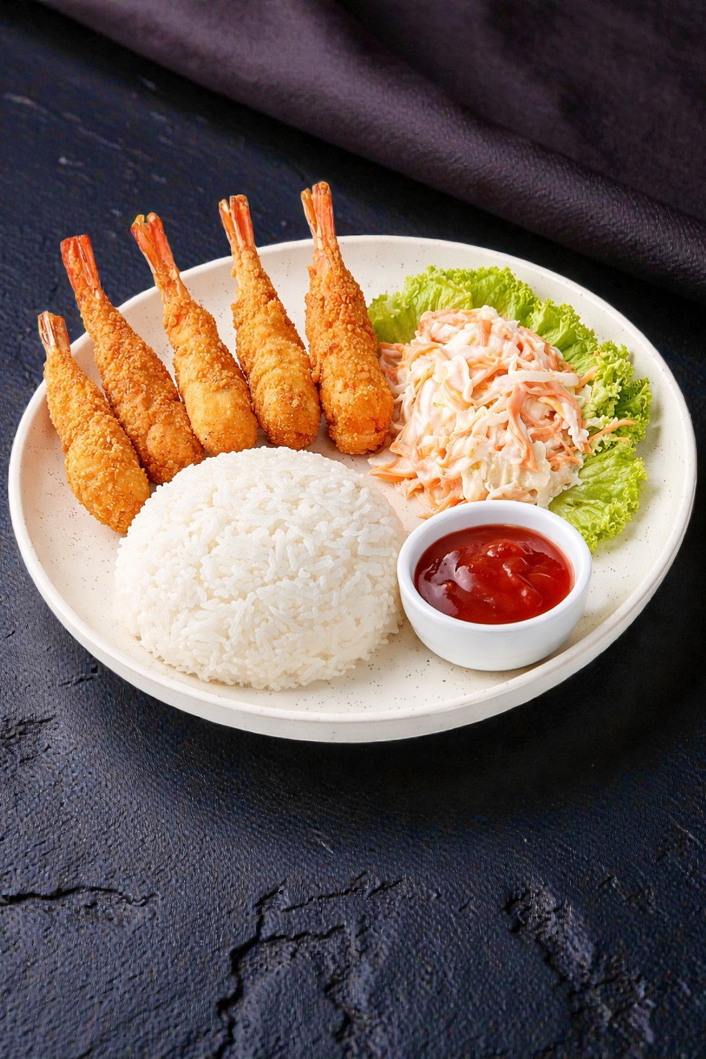Shrimp Katsu w/ Rice