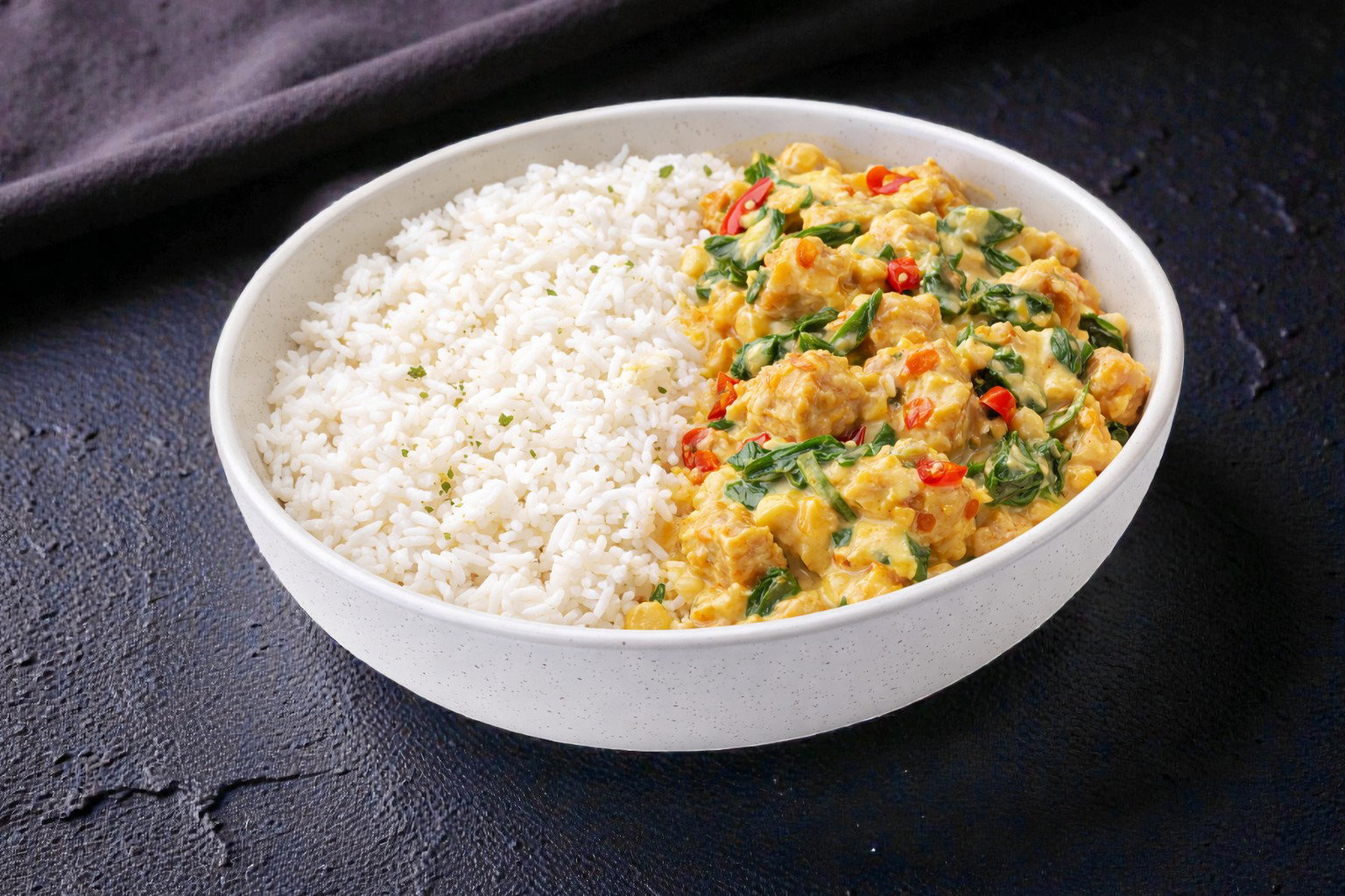 Salted Egg Buttermilk Chicken Rice_0