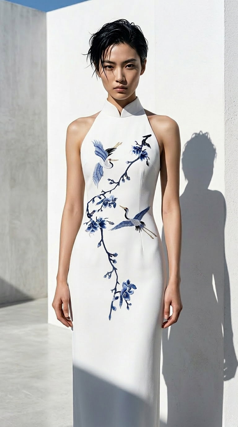 PORCELAINE CHEONGSAM _1