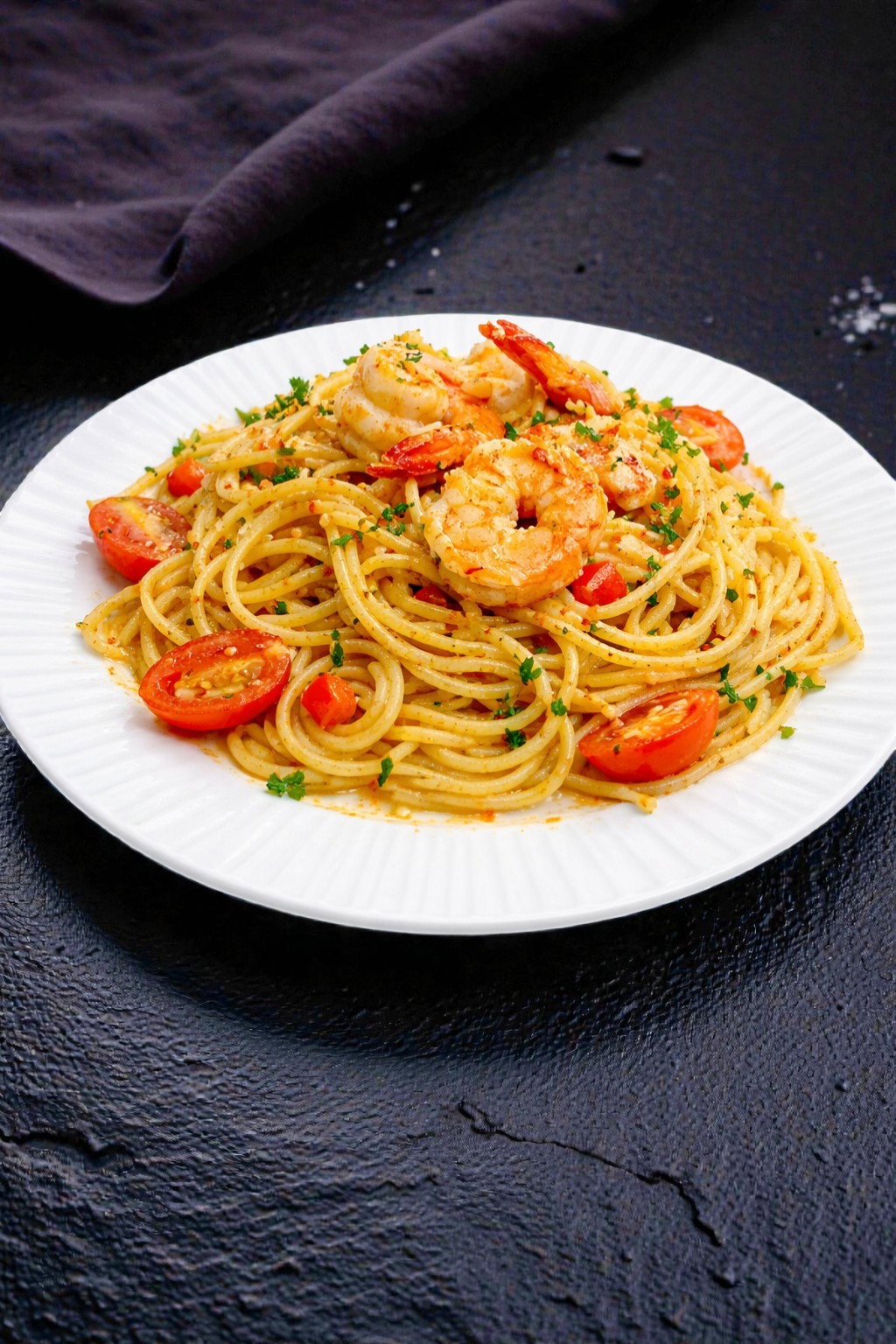 Aglio Olio Prawn Spaghetti_0
