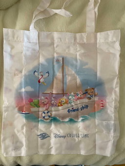 Duffy Pendant Plush with Packable Tote Bag