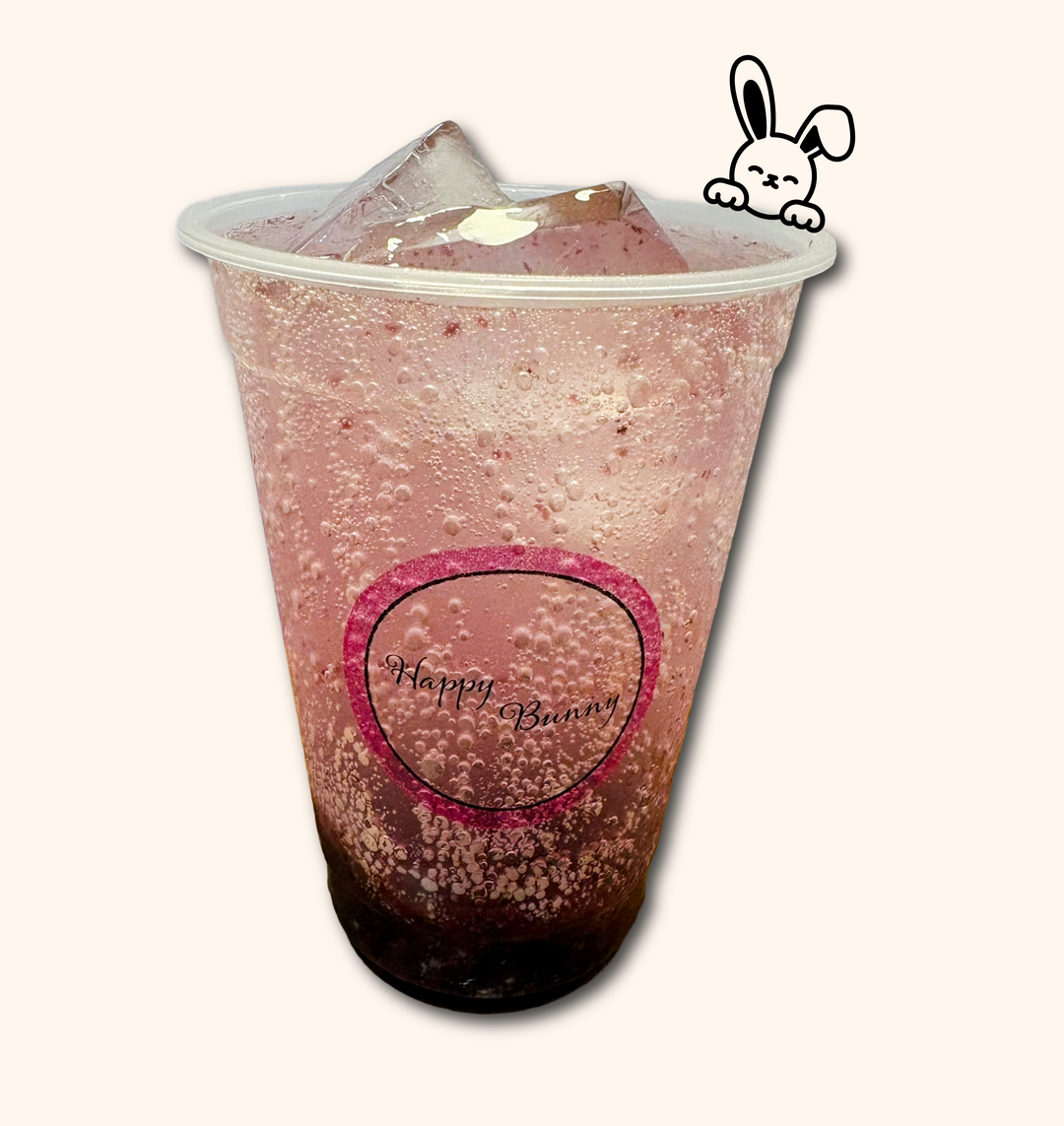 Mixed Berries Soda With Lychee Bursting Boba