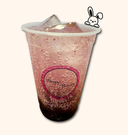 Mixed Berries Soda With Lychee Bursting Boba