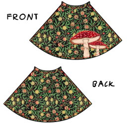 [Pre-Order] LITTLE MUSHROOMS × WM  (Long Skirt)
