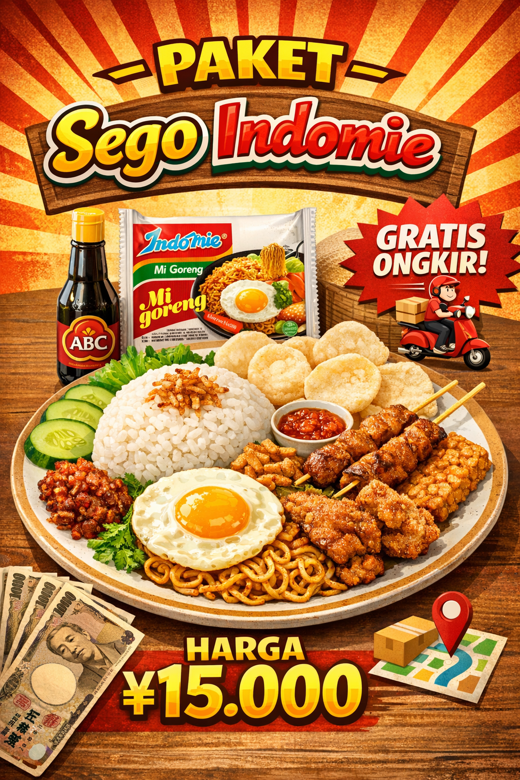 🎉Paket Sego Indomie Gratis Ongkir🎉_0