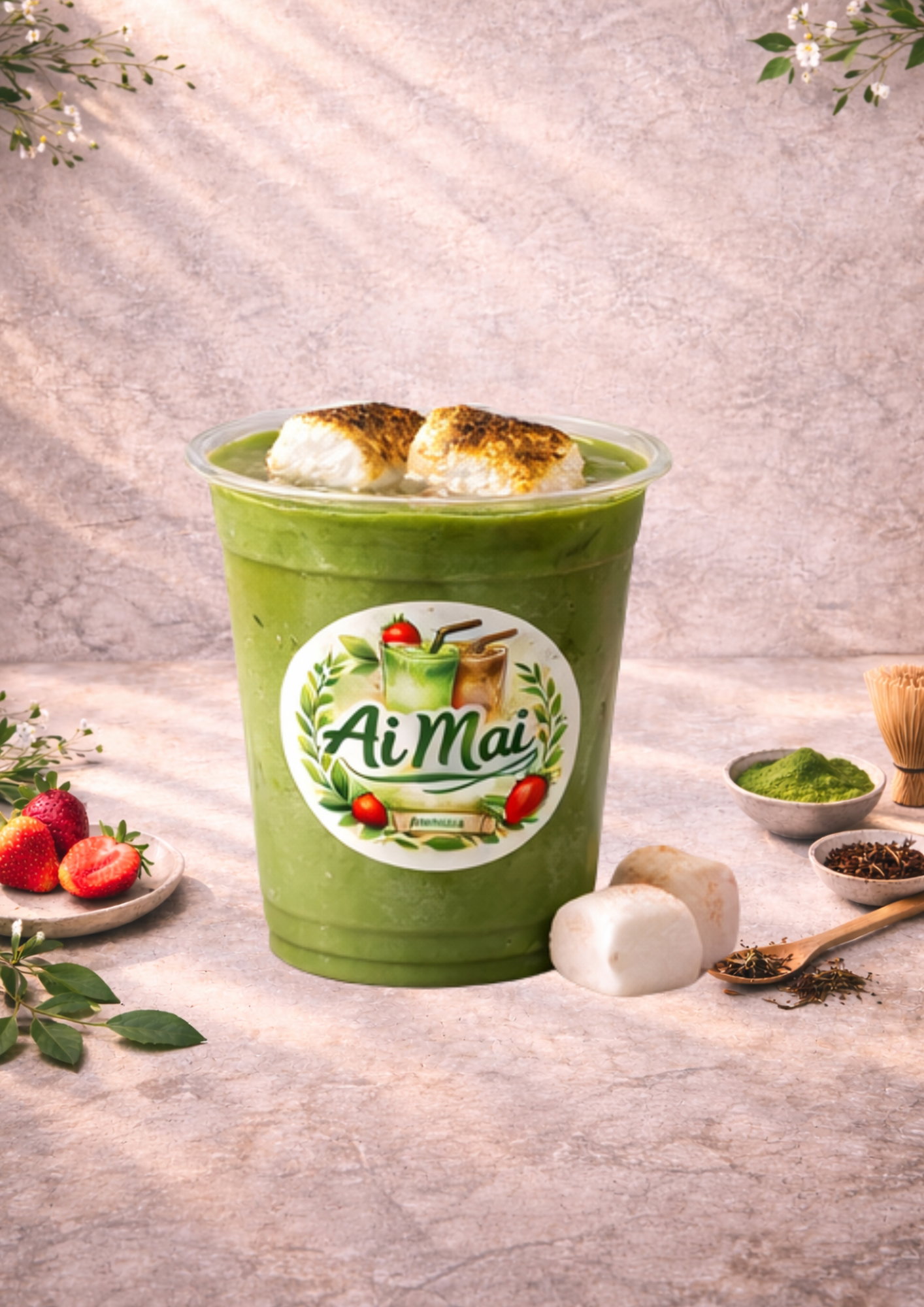 Toasted Marshmallow Matcha