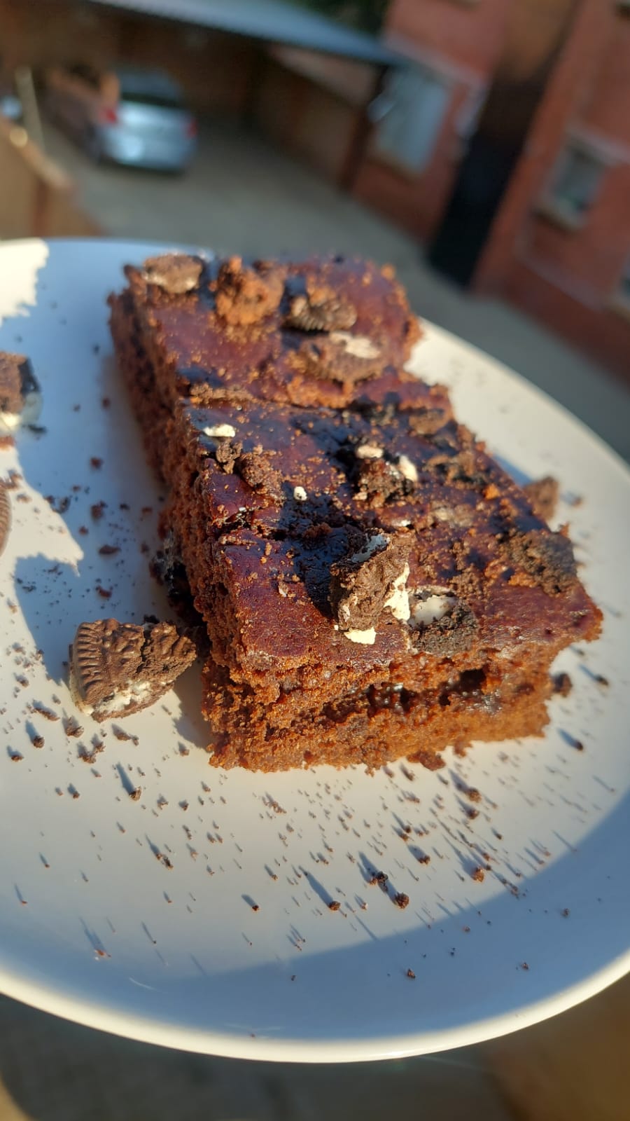 Oreo brownie box