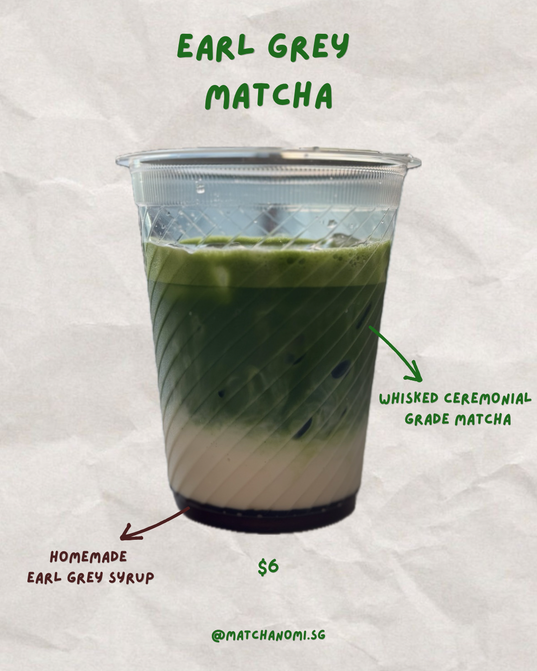earl grey matcha latte
