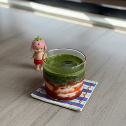 Iced Pink Guava Matcha