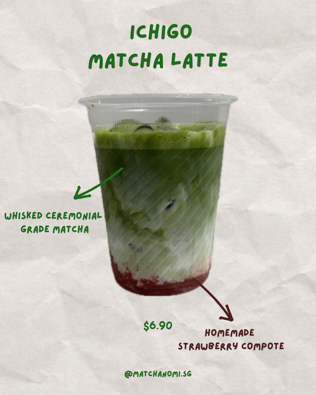 ichigo matcha latte
