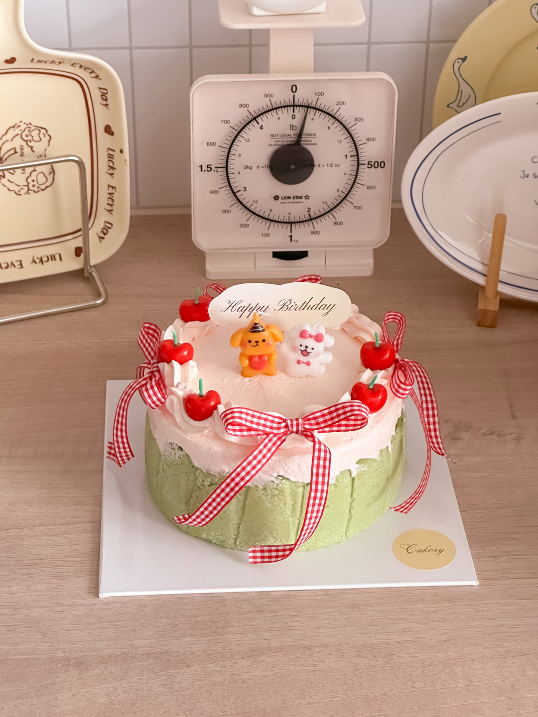 Ribbon Blossom Basque Burnt Cheesecake