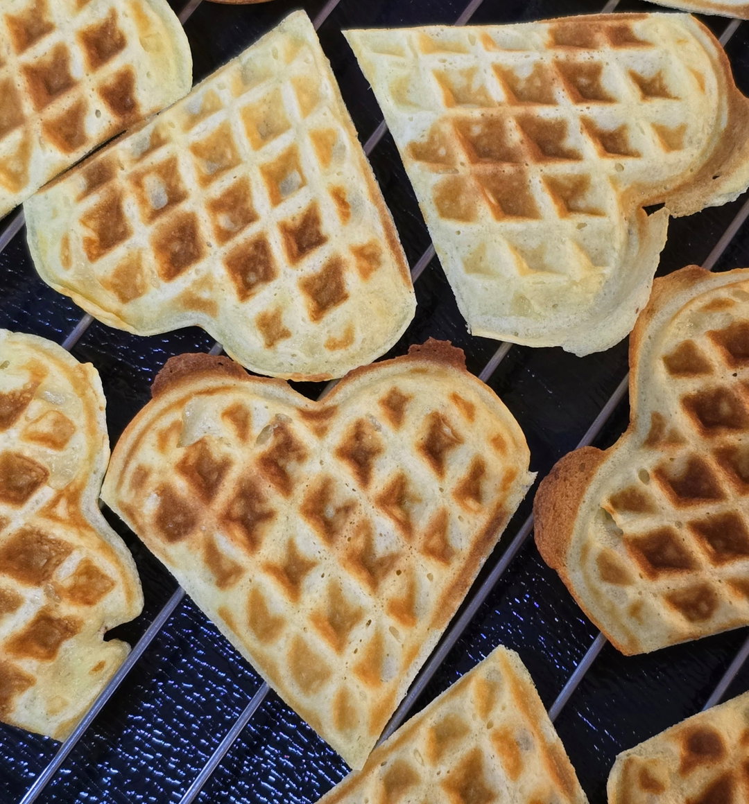 Mini Heart Waffle