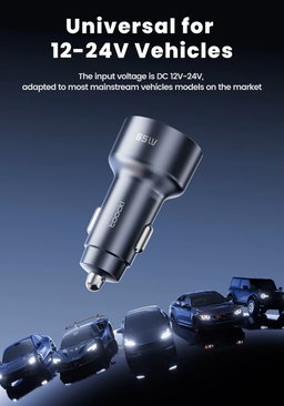 Toocki All-in-One 65W Car Quick Charger
