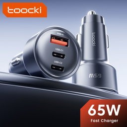 Toocki All-in-One 65W Car Quick Charger