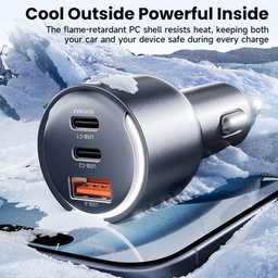 Toocki New Arrival PD 100W 2Type c +1 USB port portable