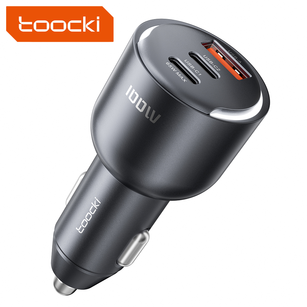 Toocki New Arrival PD 100W 2Type c +1 USB port portable_0