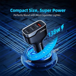 Sunda Super Fast Charge for Car 138W 