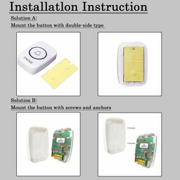 CACAZI Door Bell 300m White