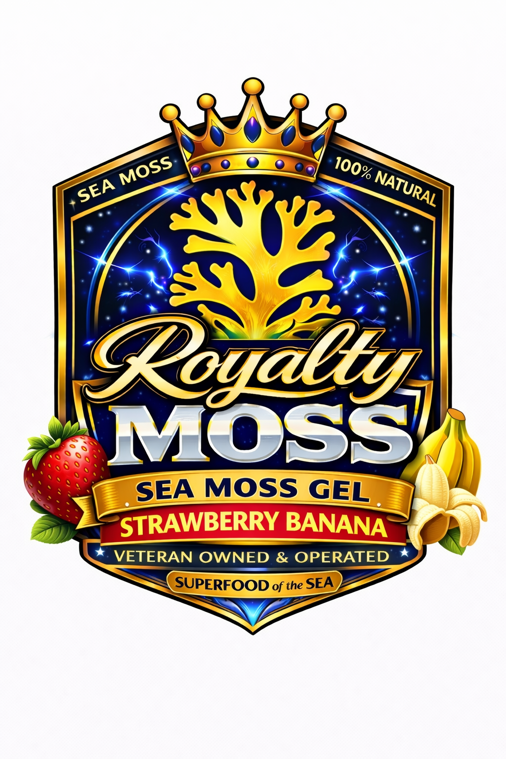 Royal Moss Strawberry-Banana
