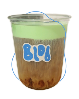 pandan cold foam cold brew